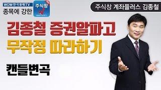 [한국경제TV주식교육]김종철 증권알파고 따라하기 10강. 캔들변곡