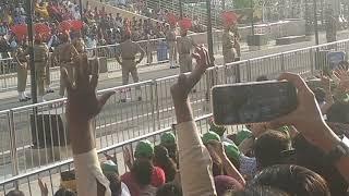 Wagah border cermony