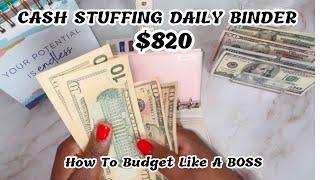 DAILY Cash STUFFING Secrets to Budget like a BOSS