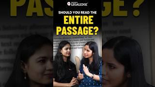 Read the Passage Again or Not? #clat2025 #clatpreparation