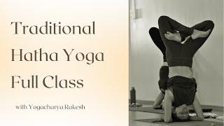 Hatha Yoga Traditional Class in Mysore India - One hour Full