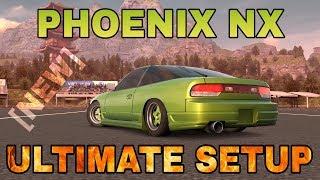 Phoenix NX Ultimate Setup + Test Drive! (Nissan 180SX) | CarX Drift Racing