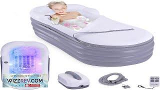 SereneLife Inflatable Bathtub with Bubble Massage Mat Comes with a Matching Inflatable Review