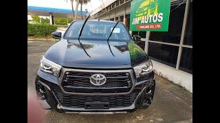 2019 2020 Toyota Hilux Revo Smart Cab Rocco Black Thailand