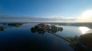 Early morning in Trakai with Smile HotAriBalloon.LT