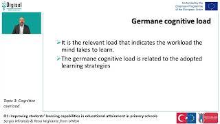 DIGISEL O1 - Topic 3.1.3, Germane cognitive load