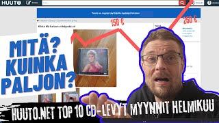 TOP 10 Kalleimmat myydyt CD-levyt Huuto.net Helmikuu 2025