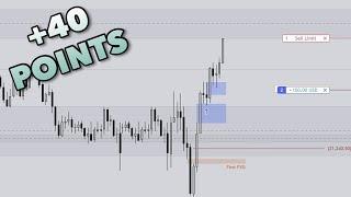 MNQ Live Trade Execution \ Small Scalps & Trusting Your Intuition \ Live Trading \ ICT CONCEPTS