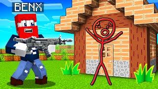 Ich Trolle das Strichmännchen in Minecraft