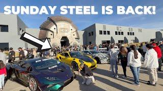 SUNDAY STEEL IS FINALLY BACK IN 2025! Sunday Steel Car Meet 1/5/2025 @abc.garage