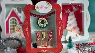 Papertrey Ink Make It Market All Through the House Kit: Lighted Shadow Box Ornaments