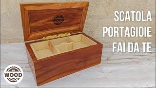 Scatola porta gioie FAI DA TE | DIY jewelry box