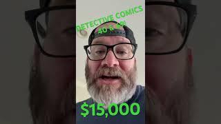 2 COMICS WORTH $15,000! #dccomics #batman #batmanandrobin #dcuniverse #comiccollection