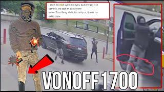 Vonoff1700 Finally Addresses Him Being Caught on Camera in 4K Doing A Drill 4 @ the Gas Station