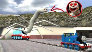 Building a Thomas Train Chased By New Cursed Thomas and Friends Family Monster In Garry's Mod!?`.