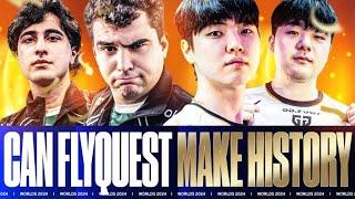 CAN MIRACLES BE MADE FLYQUEST VS GENG WORLDS QUARTERFINALS 2024 - CAEDREL