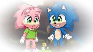 Sonic The Hedgehog 3 (2024 Film) Sonic Meeting Amy Again - Concept Scene