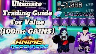 The ULTIMATE Trading Guide (100%) | Anime Defenders