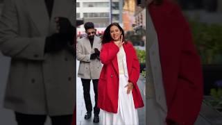 ️ CUTE #sargunmehta RECREATES #pushpa2 song #angaaron with hubby #ravidubey #shorts