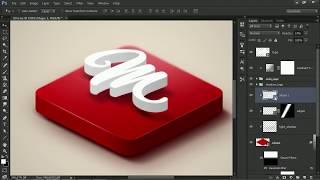 3D Icon -Photoshop Tutorial -