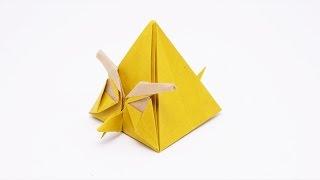 Origami Angry Yellow Bird - Chuck (Ryan Dong)