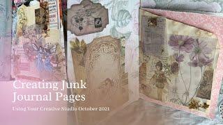 Embellishing Junk Journal with Your Creative Studio Box