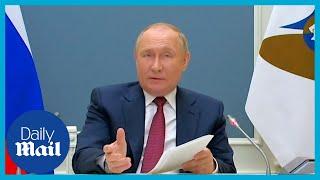 Putin says 'thank God' European companies are leaving Russia
