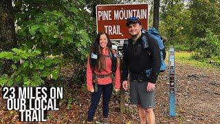 We Backpacked the Pine Mountain Trail backwards - Starting at Mile 23  | FDR State Park | Georgia