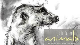 talk to the animals - online class - charcoal