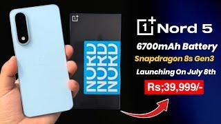 Oneplus Nord 5 India Launch Date Confirmed | OnePlus Nord 5 Full Specs & Price In India