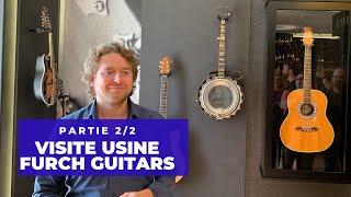 Visite usine de guitare acoustique Furch Guitars en République Tchèque