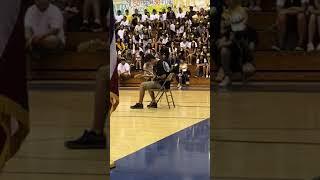 SRV GUITAR COVER FOR HIGH SCHOOL HOMECOMING ASSEMBLY  Kaiser High School HAWAII.  Michael Norfleet