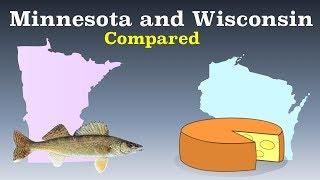 Minnesota and Wisconsin Compared