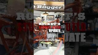 Who's ready for an update on Rocket's Sturgis build? New video this week! #pyo #baggernation