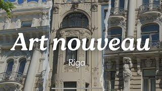 Art nouveau architecture in Riga