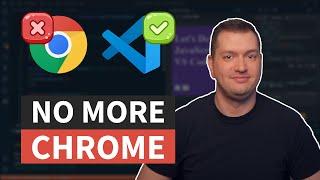 VS Code Has Dev Tools & Console!! No Need For Chrome Anymore 