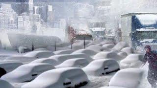 Snow in UK..!! Unprecedented snow causes chaos in Derbyshire, England