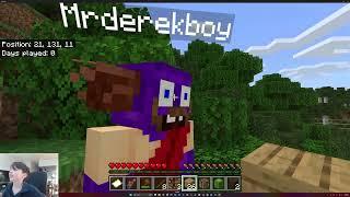 Minecraft Ep. 4 - Playing with Derek
