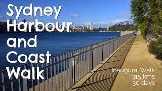 Sydney Harbour and Coast Walk - 315kms