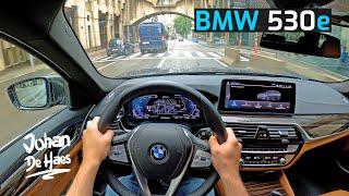 2021 BMW 530e xDRIVE TOURING PLUG-IN HYBRID 292 HP POV TEST DRIVE