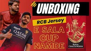 Unboxing RCB Jersey | ESCN @royalchallengersbengaluruYT #unboxing #jersey #unboxingvideo #bangalore