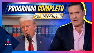 Noticias con Francisco Zea | Programa completo 24 de febrero de 2025