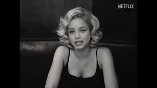 Emilia Mernes de Monroe en Blonde Trailer DeepFake