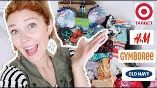 HUGE KIDS VACATION HAUL!!! | Target, Old Navy, H&M & Gymboree