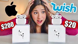 FAKE AirPod 3 From Wish!!! **INSANE**