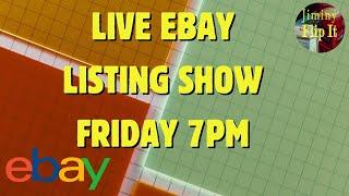 Live eBay Listing Show - Vintage Advertisements