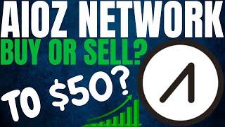 AIOZ NETWORK MAJOR PRICE BREAKOUT SOON? AIOZ NETWORK PRICE PREDICTION & ANALYSIS! AIOZ CRYPTO 2025