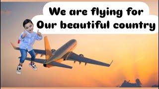 Our flight vlog we are going to home country alhamdulillah #shorts #viral