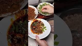 成都肥肠粉 35元一份，成都菜市场里的肥肠粉真的太香了！#路边摊 #街边小吃 #街头美食 #chinastreetfood #chinafood #streetfood #shorts