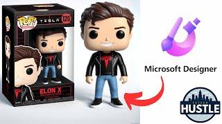 Microsoft Designer:  Create A Custom Funko Pop Powered by AI (FREE)